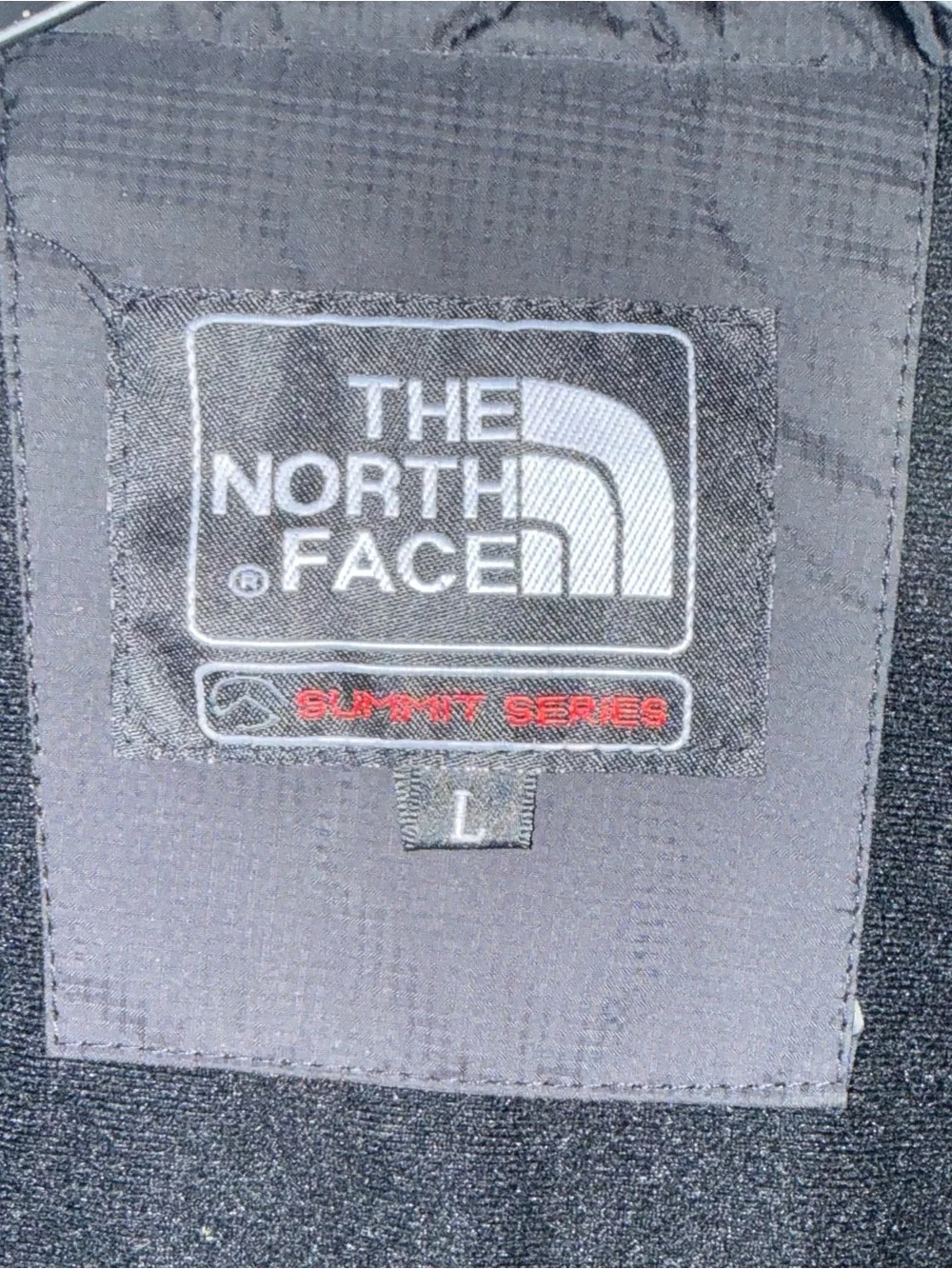 The North Face Men's Black Hooded Rain Jacket S size